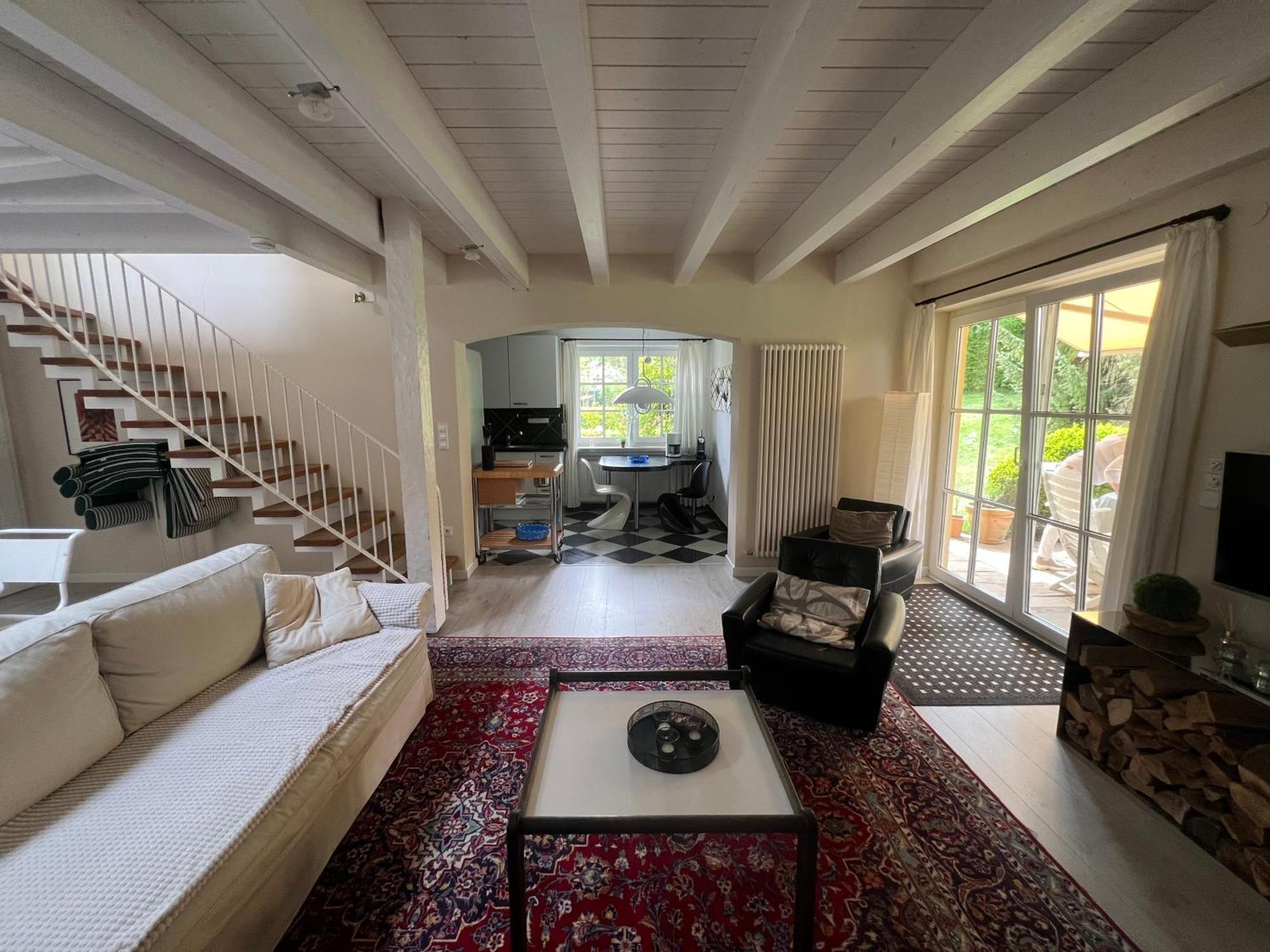 Maisonette Ferienappartement Mit Garten ドナウエッシンゲン エクステリア 写真
